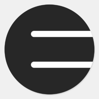 Adesivo Ember Music "Black E" Sticker - 3"