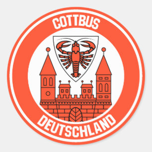 Adesivo Emblem Cottbus Round