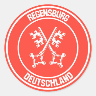 Adesivo Emblem da Ronda de Regensburg