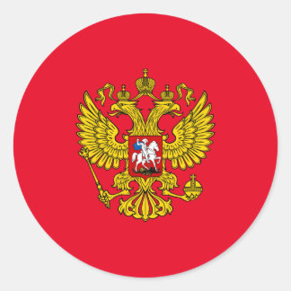 Adesivo Emblem de águia de dupla cabeça, imperial russo am