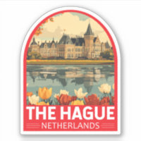 Emblem de Viagem Art da Haia Holandesa