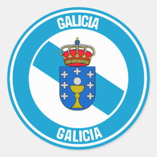 Adesivo Emblem de volta da Galiza