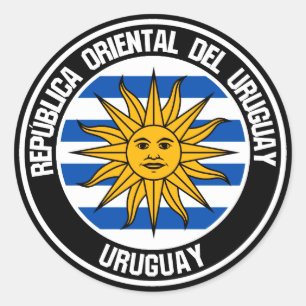 Adesivo Emblem do Uruguay Round