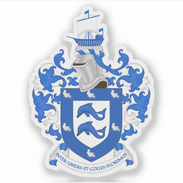 Adesivo Emblem of the city of Brighton and Hove, England (Frente)