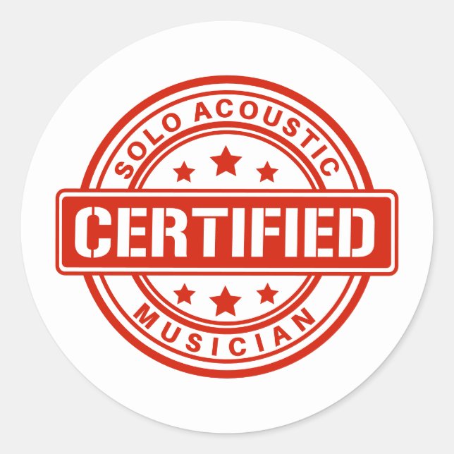 Adesivo Emblema-adesivo acústico de som certificado (Frente)