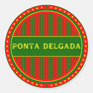 Adesivo Emblema da Cidade de Ponta Delgada – Identidade Po