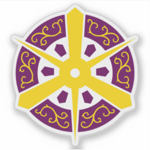 Adesivo Emblema da cidade de Quioto, Quioto, Japão