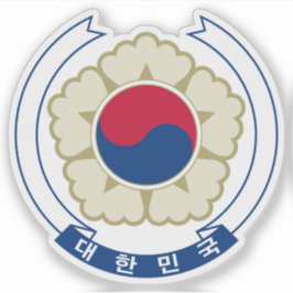 Adesivo Emblema da Coreia do Sul (1997-2011)