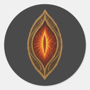 Adesivo Emblema da Fantasia do Senhor das Trevas do Olho d