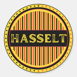 Adesivo Emblema da Hasselt City Pride – Identidade Belga