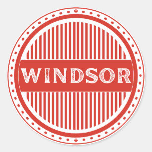 Adesivo Emblema da Orgulho da Cidade de Windsor – Identida