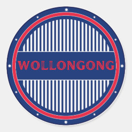 Adesivo Emblema da Orgulho da Cidade de Wollongong – Ident