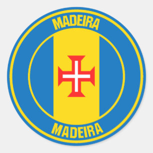 Adesivo Emblema da Rodada da Madeira