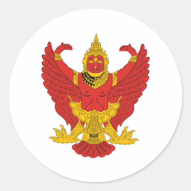 Adesivo Emblema da Tailândia (Frente)