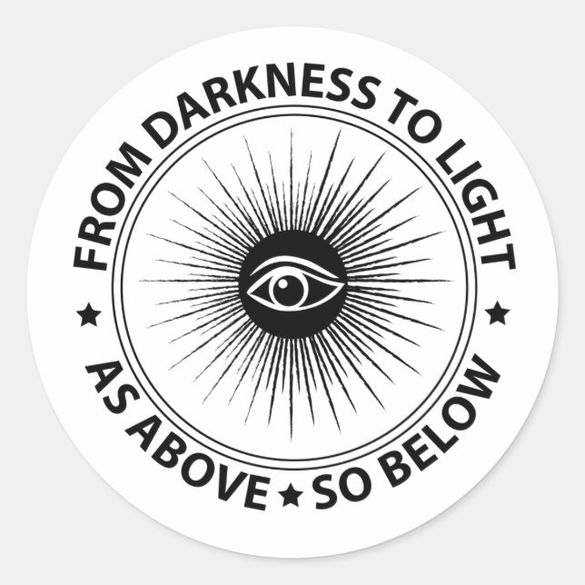 Adesivo Emblema de Freemasonry (Frente)