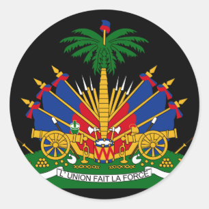 Adesivo emblema de haiti