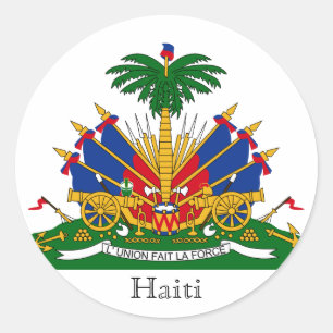 Adesivo emblema de haiti