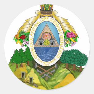 Adesivo emblema de Honduras