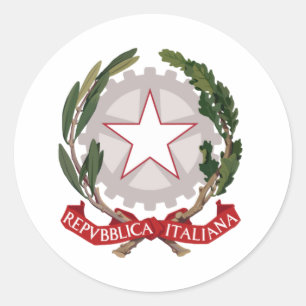 Adesivo Emblema de Italia