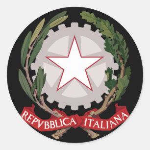 Adesivo emblema de Italia
