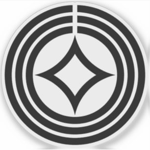 Adesivo Emblema de Kawaguchi, Saitama, Japão