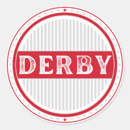 Adesivo Emblema Derby City Pride – Identidade Inglesa