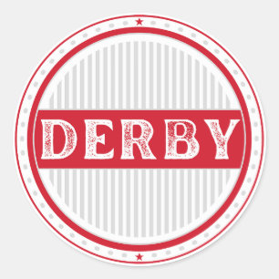 Adesivo Emblema Derby City Pride – Identidade Inglesa