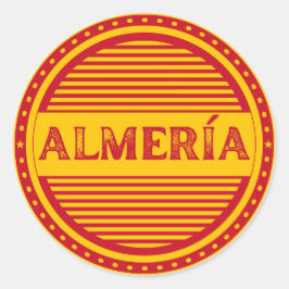 Adesivo Emblema do Almería City Pride – Identidade Espanho