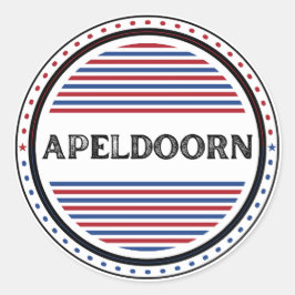 Adesivo Emblema do Apeldoorn City Pride – Identidade Holan