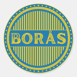 Adesivo Emblema do Borås City Pride – Identidade Sueca