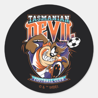 Adesivo Emblema do Clube de Futebol Tasmanian Devil