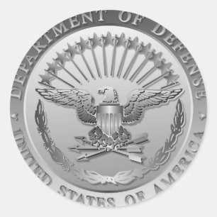 Adesivo Emblema do governo de D.O.D