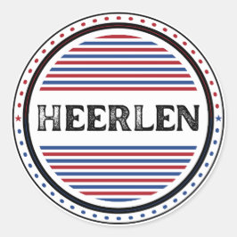 Adesivo Emblema do Heerlen City Pride – Identidade Neerlan