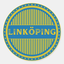 Adesivo Emblema do Linköping City Pride – Identidade Sueca