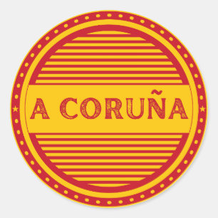 Adesivo Emblema do Orgulho da Cidade da Corunha – Identida