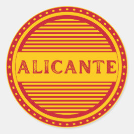Adesivo Emblema do Orgulho da Cidade de Alicante – Identid
