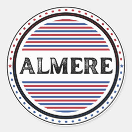 Adesivo Emblema do Orgulho da Cidade de Almere – Identidad