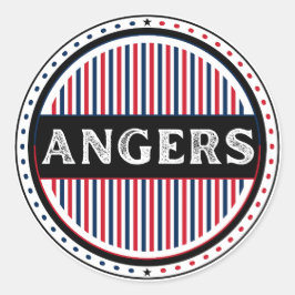 Adesivo Emblema do Orgulho da Cidade de Angers – Identidad
