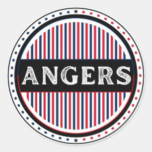 Adesivo Emblema do Orgulho da Cidade de Angers – Identidad