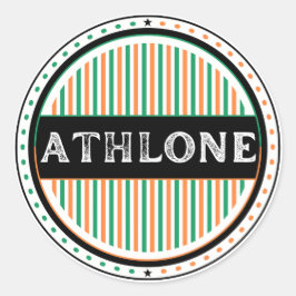 Adesivo Emblema do Orgulho da Cidade de Athlone – Identida