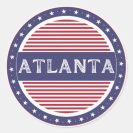Adesivo Emblema do Orgulho da Cidade de Atlanta – Identida