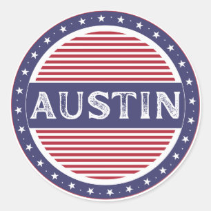 Adesivo Emblema do Orgulho da Cidade de Austin – Identidad