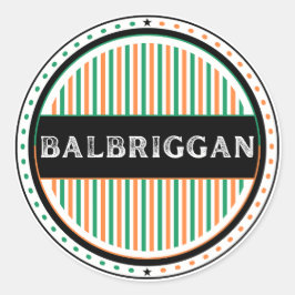 Adesivo Emblema do Orgulho da Cidade de Balbriggan – Ident