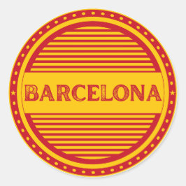 Adesivo Emblema do Orgulho da Cidade de Barcelona – Identi