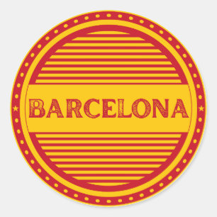 Adesivo Emblema do Orgulho da Cidade de Barcelona – Identi