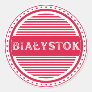 Adesivo Emblema do Orgulho da Cidade de Białystok – Identi
