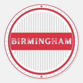 Adesivo Emblema do Orgulho da Cidade de Birmingham – Ident