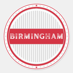 Adesivo Emblema do Orgulho da Cidade de Birmingham – Ident