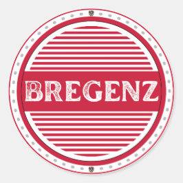 Adesivo Emblema do Orgulho da Cidade de Bregenz – Identida