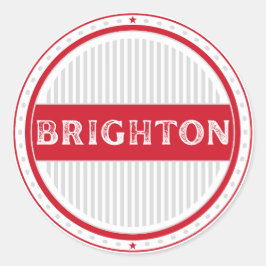 Adesivo Emblema do Orgulho da Cidade de Brighton – Identid